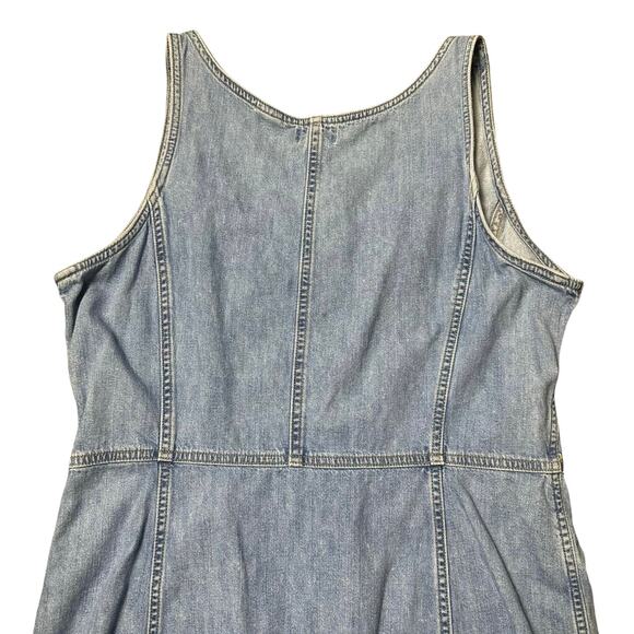 Levi’s Denim Button Front Dress - Picture 4 of 7